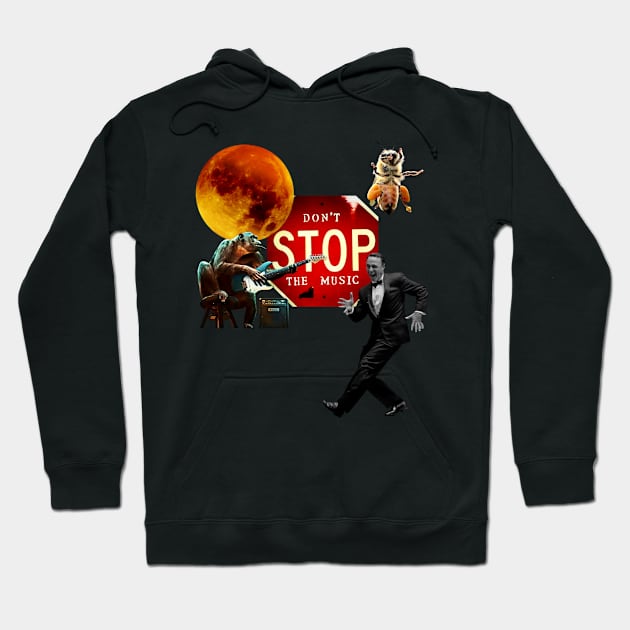 Don´t Stop Hoodie by MarisePix